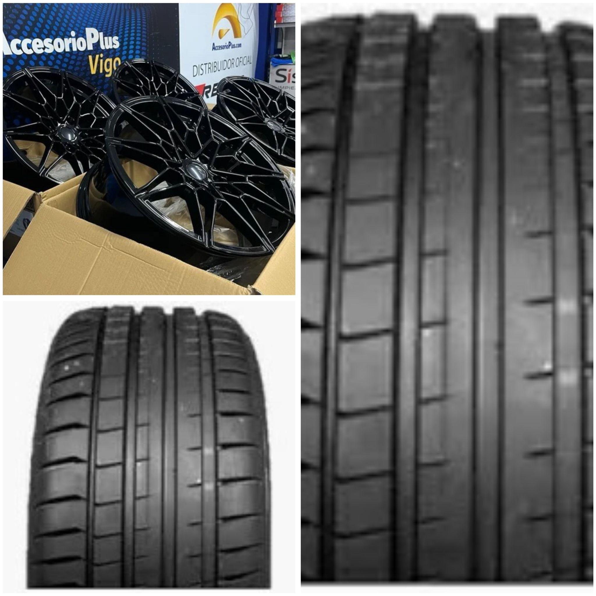 llantas 8.5 +9.5 x19 5x120 et35+40 +michelin pilot sport 19