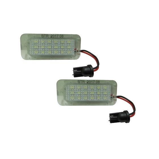 Plafones led 12V para iluminar la matrícula