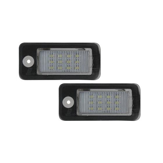 Plafones led 12V para iluminar la matrícula