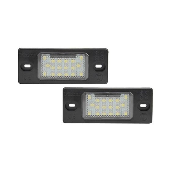 Plafones led 12V para iluminar la matrícula